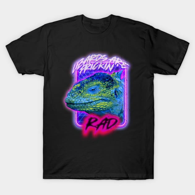 Vintage Lizard Vibes T-Shirt by RadicalLizard